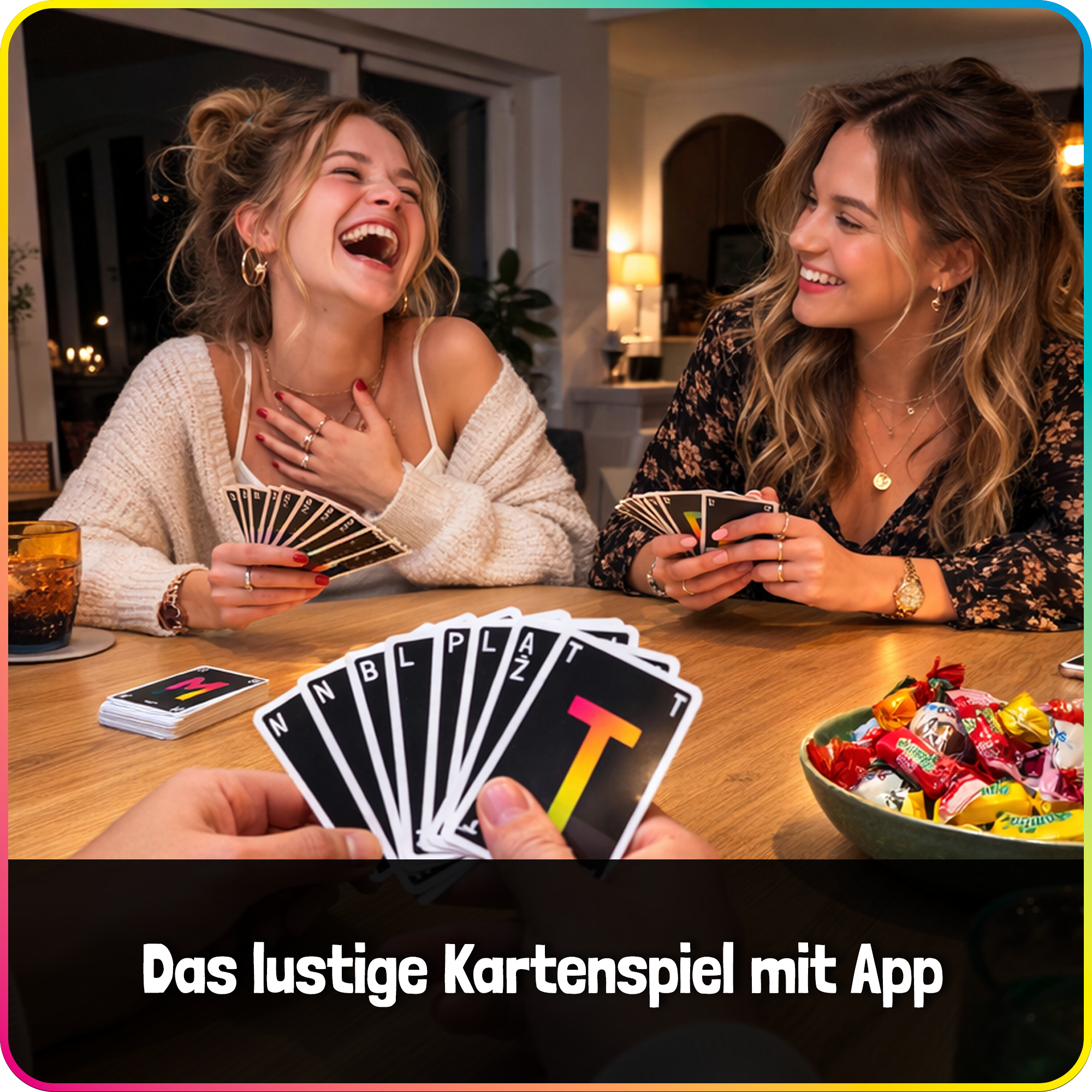 NONSTOP CARDS - Lustiges Kartenspiel mit App