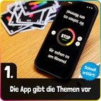 NONSTOP CARDS - Lustiges Kartenspiel mit App