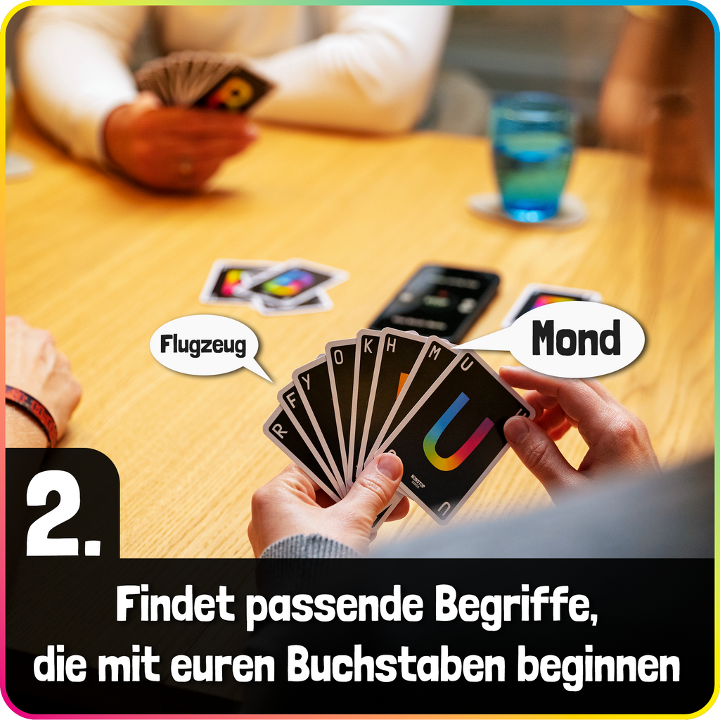 NONSTOP CARDS - Lustiges Kartenspiel mit App